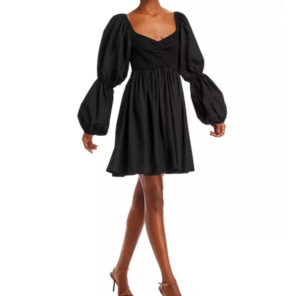 NWT En Saison Balloon Sleeve Dress - Picture 6 of 7